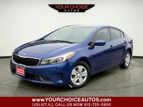 Blue 2017 Kia Forte LX for sale in Joliet, IL