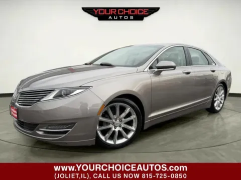 Beige 2016 Lincoln MKZ Hybrid for sale in Joliet, IL