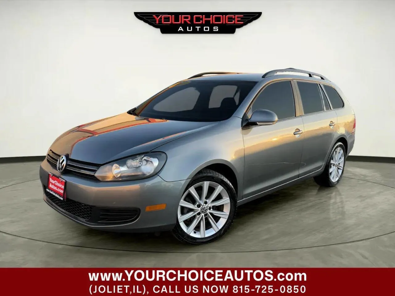 Gray 2013 Volkswagen Jetta SportWagen SportWagen SE PZEV 4dr Wagon for sale in Joliet, IL