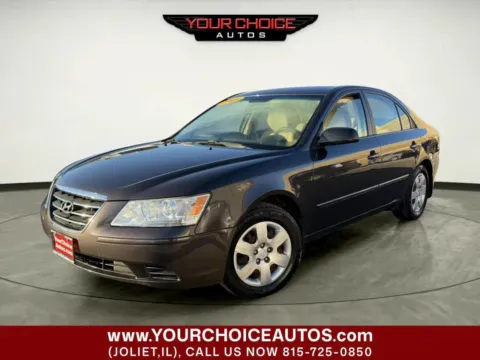 Brown 2009 Hyundai Sonata GLS for sale in Joliet, IL
