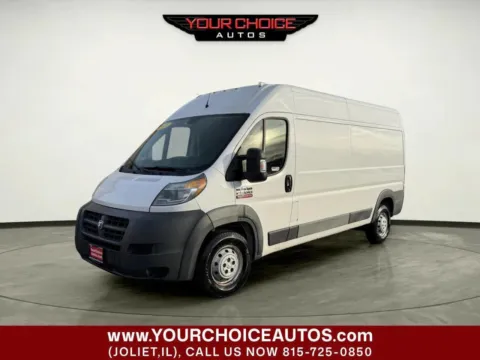 White 2017 Ram ProMaster Cargo Van 2500 159 WB 3dr High Roof Cargo Van for sale in Joliet, IL