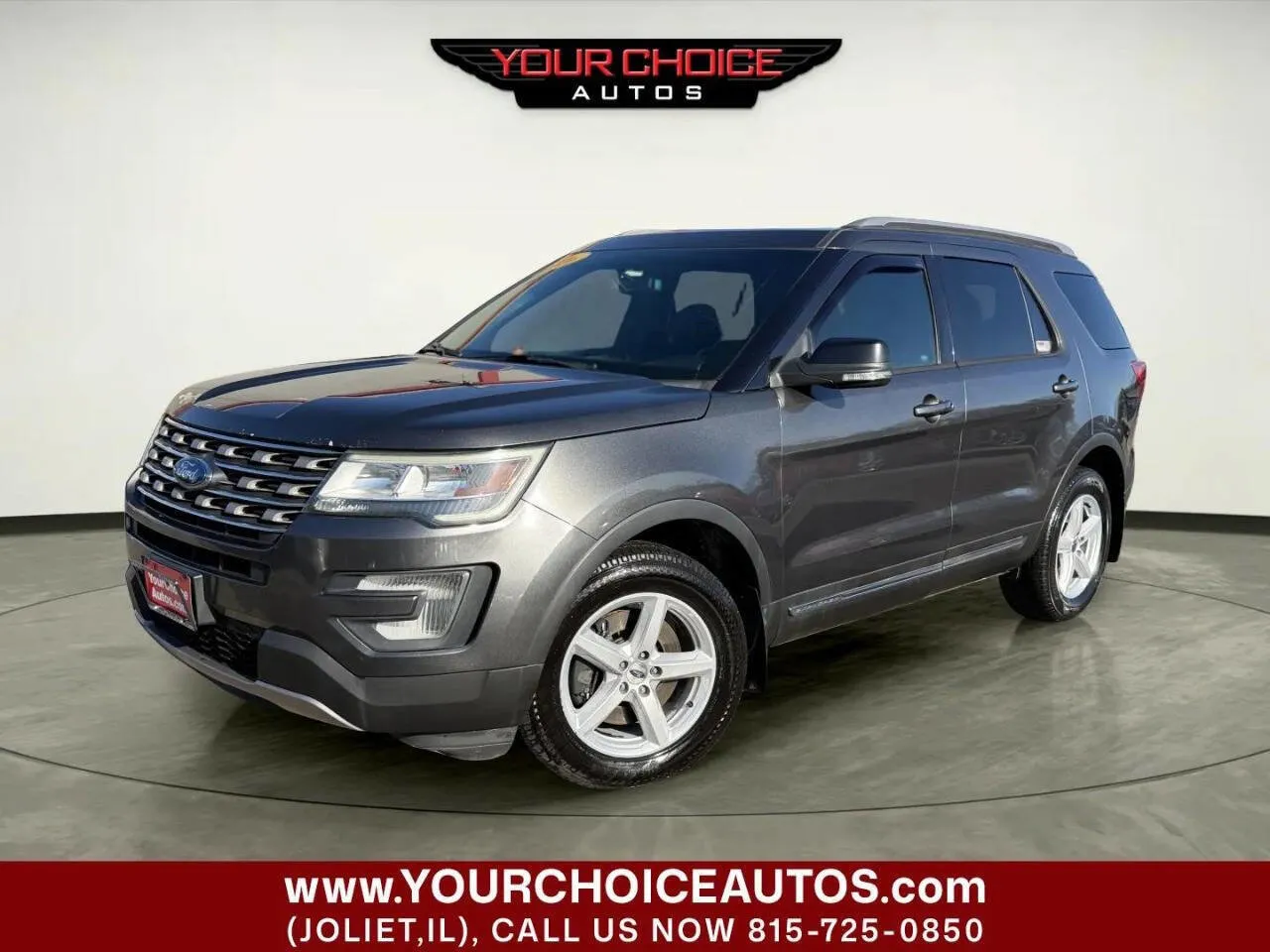Gray 2016 Ford Explorer XLT for sale in Joliet, IL