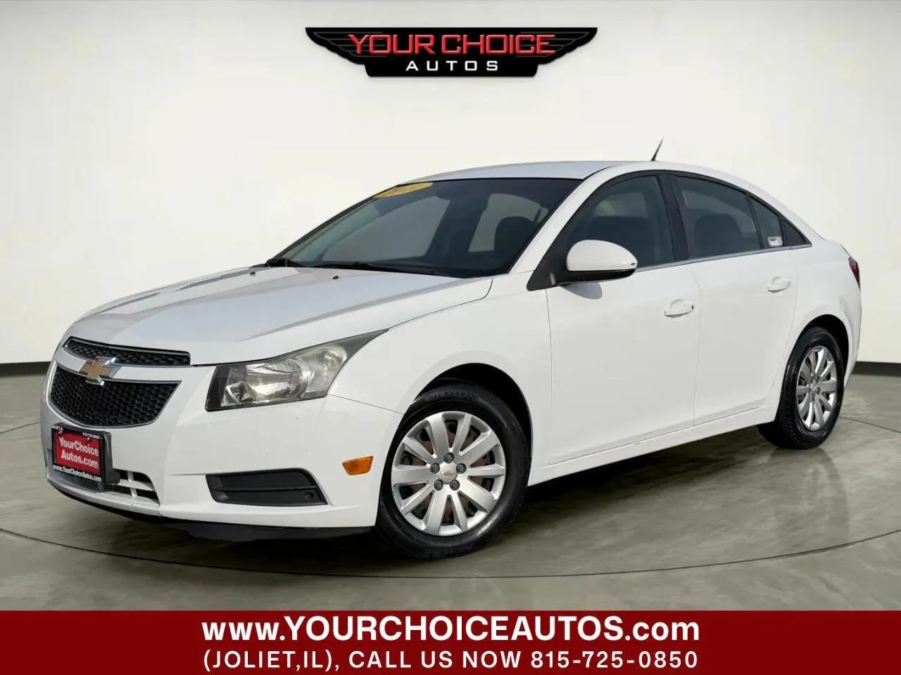 White 2011 Chevrolet Cruze LT w/1LT for sale in Joliet, IL