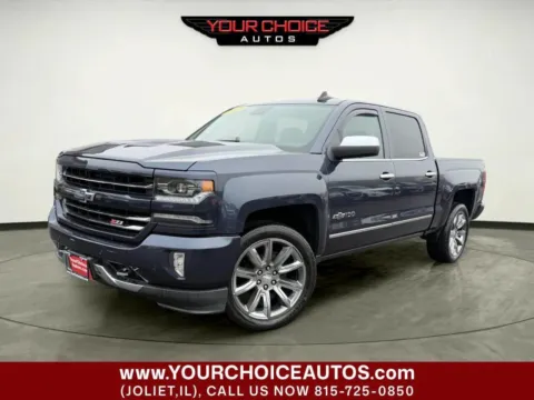 Blue 2018 Chevrolet Silverado 1500 LTZ for sale in Joliet, IL