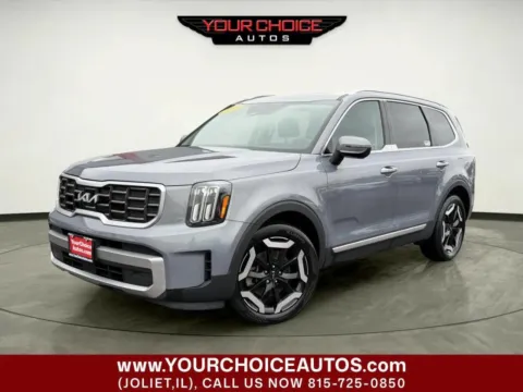 Silver 2023 Kia Telluride S for sale in Joliet, IL