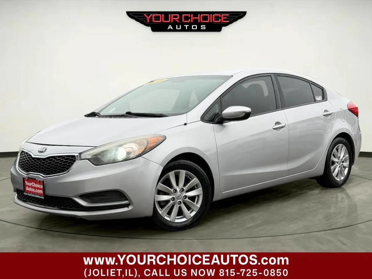 Silver 2015 Kia Forte LX for sale in Joliet, IL