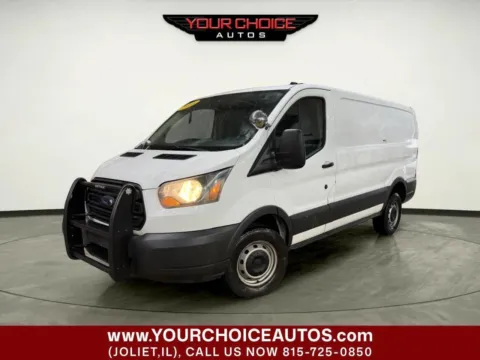 White 2016 Ford Transit Cargo Van 250 3dr SWB Low Roof Cargo Van w/60/40 Passenger Side Doors for sale in Joliet, IL