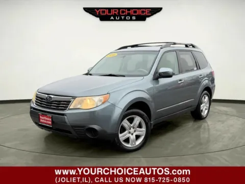 Green 2010 Subaru Forester 2.5X Premium for sale in Joliet, IL