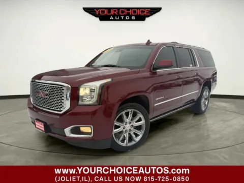Red 2016 GMC Yukon XL Denali for sale in Joliet, IL