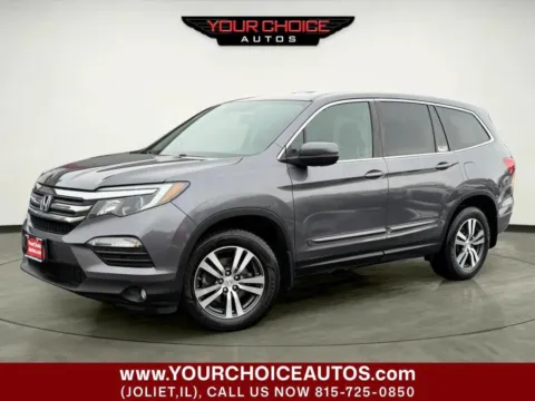Gray 2016 Honda Pilot EX-L for sale in Joliet, IL