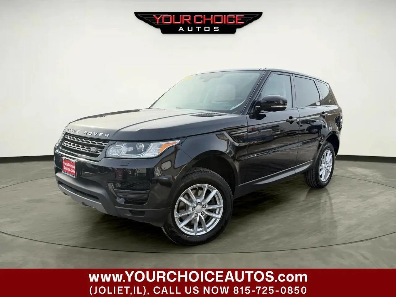 Black 2016 Land Rover Range Rover Sport V6 SE for sale in Joliet, IL