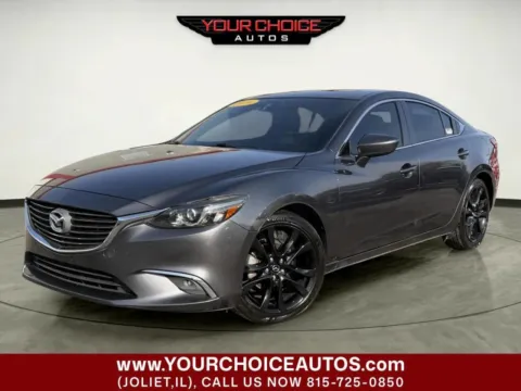 Gray 2016 Mazda Mazda6 i Grand Touring for sale in Joliet, IL