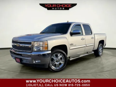 Silver 2013 Chevrolet Silverado 1500 LT for sale in Joliet, IL