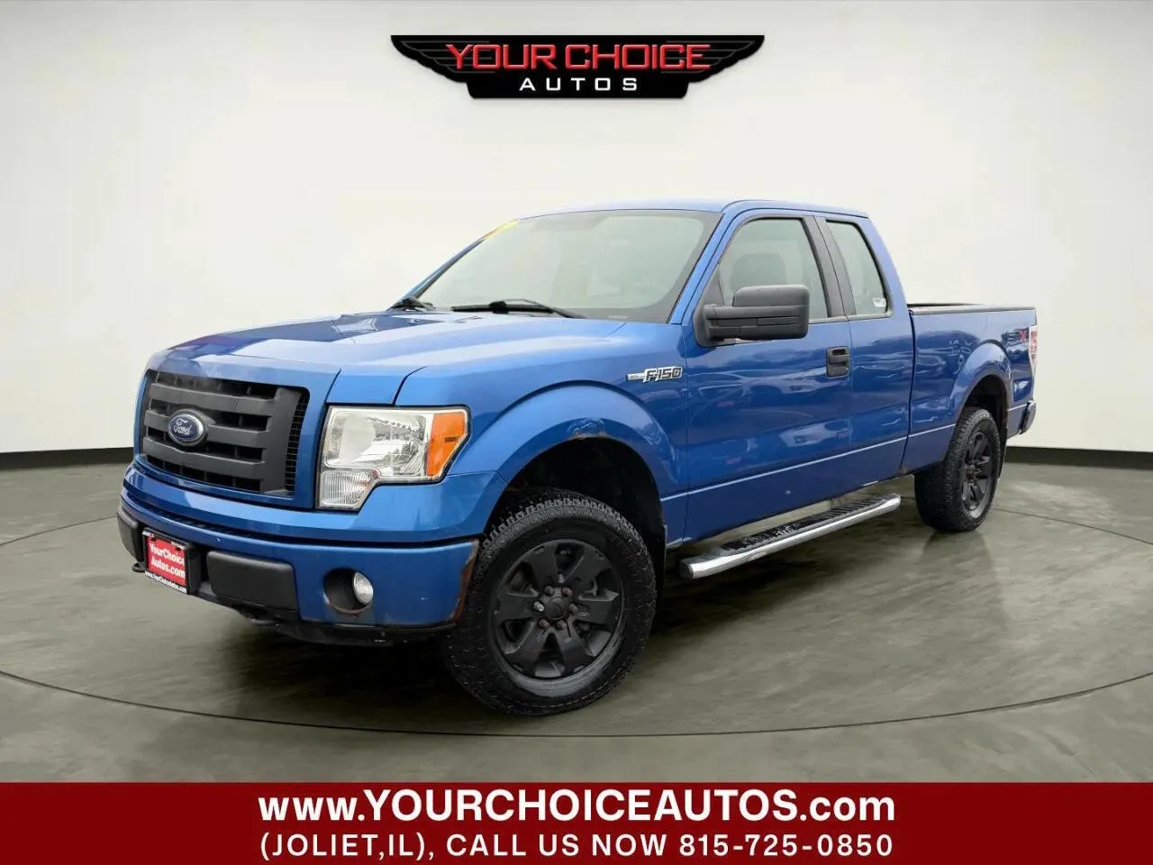 Blue 2011 Ford F-150 STX 4x4 4dr SuperCab Styleside 6.5 ft. SB for sale in Joliet, IL