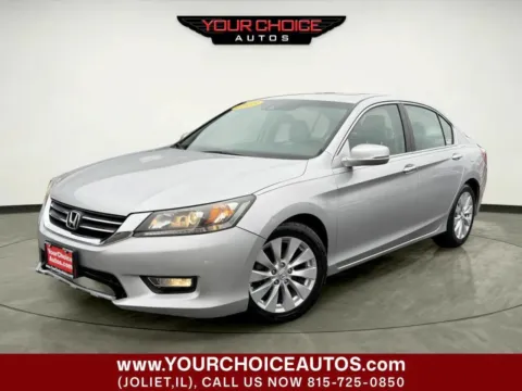 Gray 2013 Honda Accord Sdn EX-L for sale in Joliet, IL