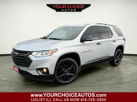 Gray 2018 Chevrolet Traverse Premier for sale in Joliet, IL