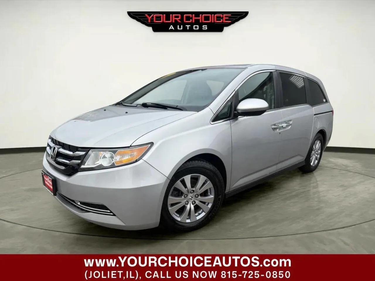 Silver 2015 Honda Odyssey EX for sale in Joliet, IL