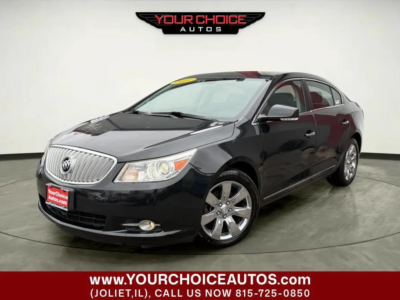 Black 2011 Buick LaCrosse CXL for sale in Joliet, IL