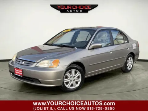 Beige 2003 Honda Civic EX for sale in Joliet, IL