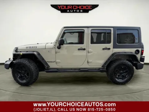 Photos of 2017 Jeep Wrangler Unlimited Willys Wheeler for sale in Joliet, IL at Your Choice Autos - Joliet