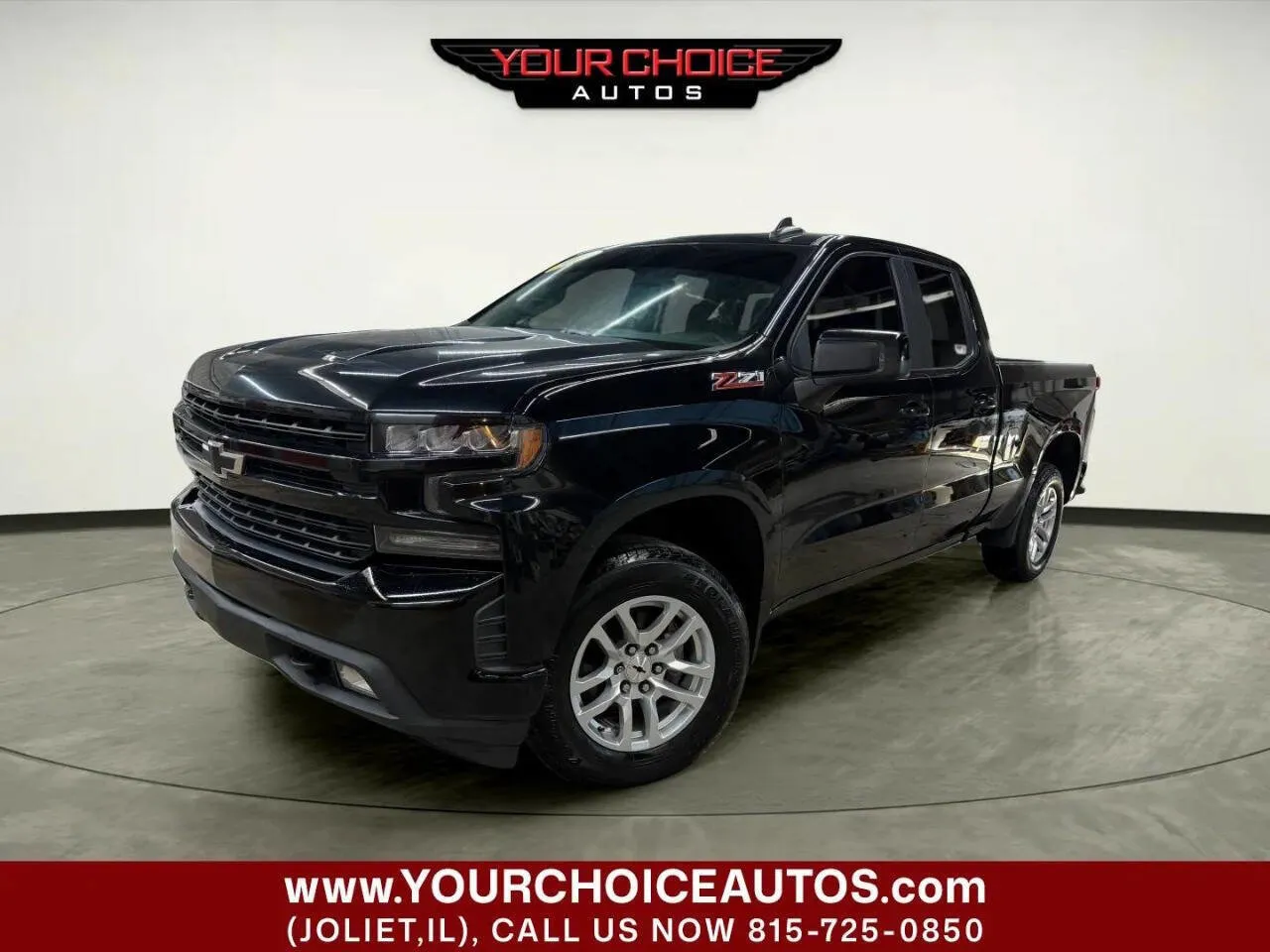 Black 2019 Chevrolet Silverado 1500 RST for sale in Joliet, IL