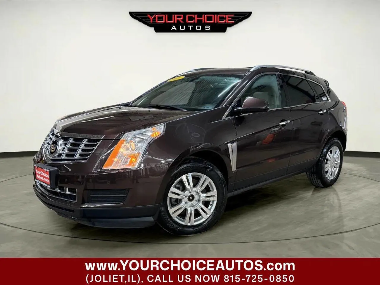 Brown 2015 Cadillac SRX Luxury Collection for sale in Joliet, IL