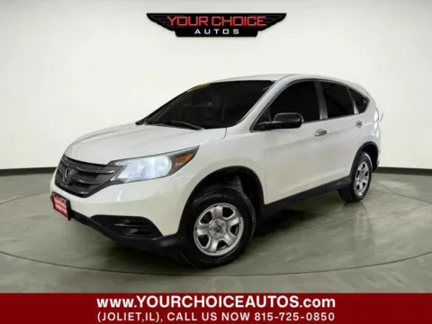 White 2014 Honda CR-V LX for sale in Joliet, IL