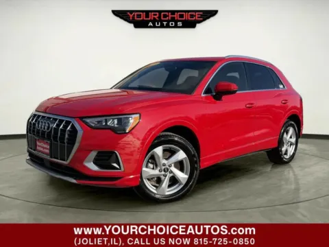 Red 2022 Audi Q3 Premium for sale in Joliet, IL