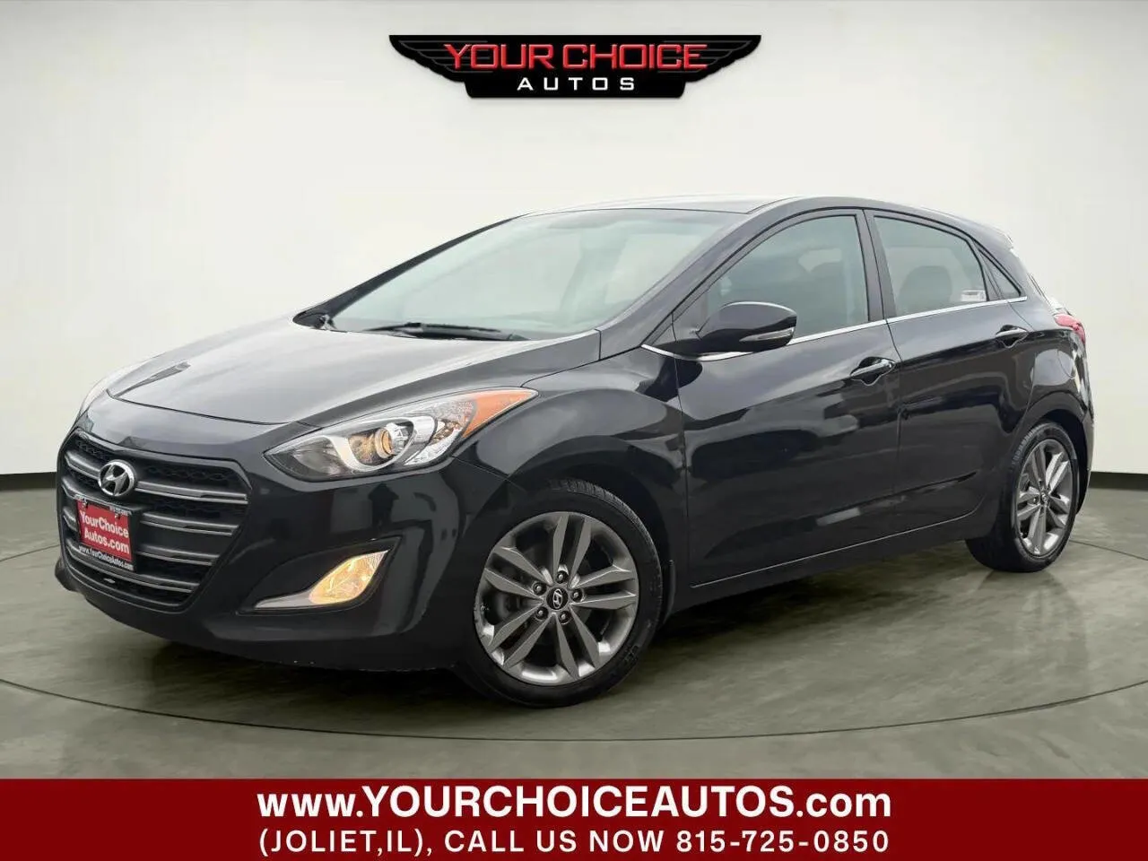 Black 2016 Hyundai Elantra GT Base 4dr Hatchback 6A for sale in Joliet, IL