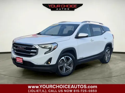 White 2019 GMC Terrain SLT for sale in Joliet, IL