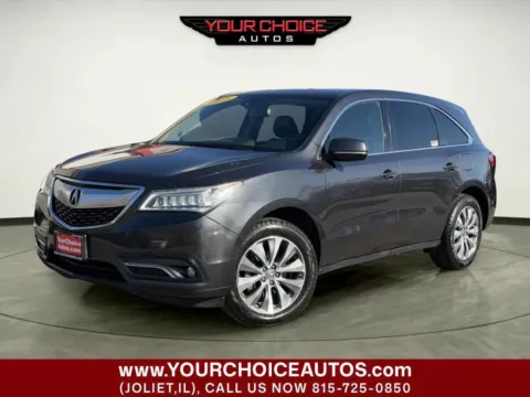 Gray 2015 Acura MDX Tech Pkg for sale in Joliet, IL
