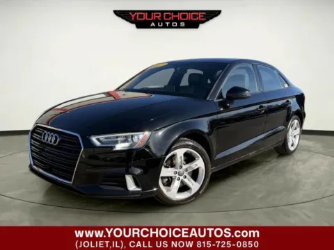 Black 2017 Audi A3 Sedan Premium for sale in Joliet, IL