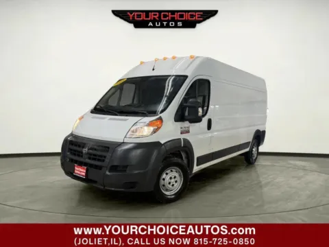 White 2016 Ram ProMaster Cargo Van 2500 159 WB 3dr High Roof Cargo Van for sale in Joliet, IL