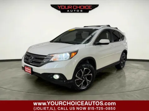 White 2014 Honda CR-V EX-L for sale in Joliet, IL