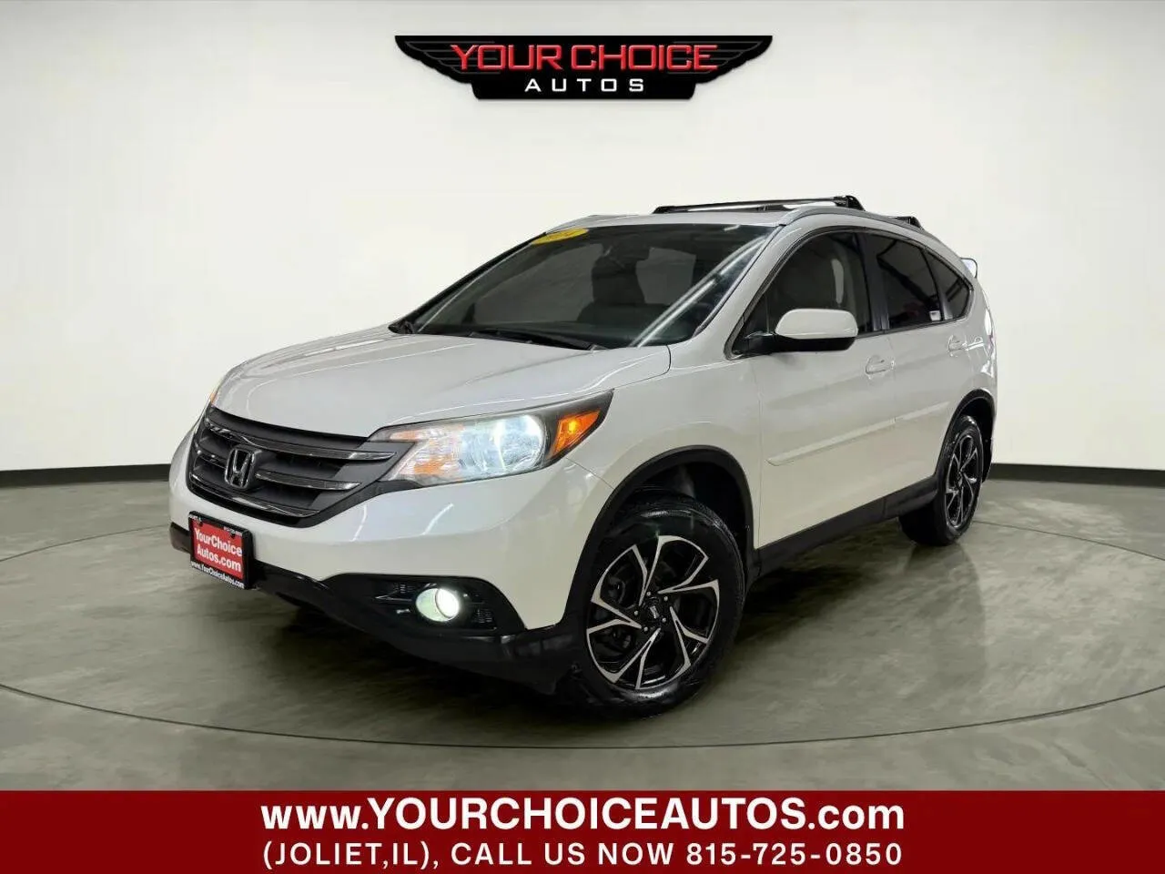 White 2014 Honda CR-V EX-L for sale in Joliet, IL