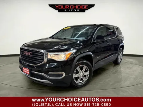 Black 2017 GMC Acadia SLE for sale in Joliet, IL