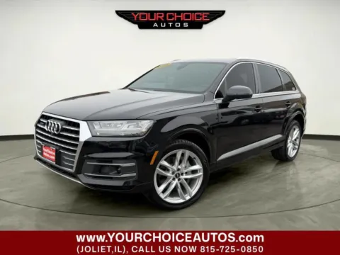 Black 2018 Audi Q7 Prestige for sale in Joliet, IL