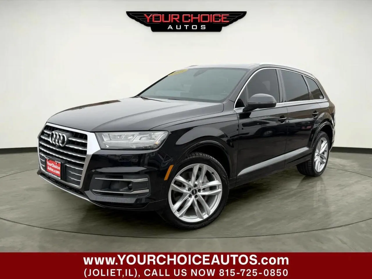 Black 2018 Audi Q7 Prestige for sale in Joliet, IL
