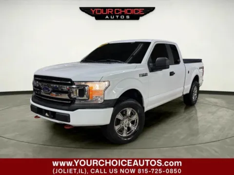 White 2018 Ford F-150 XL 4x4 4dr SuperCab 6.5 ft. SB for sale in Joliet, IL