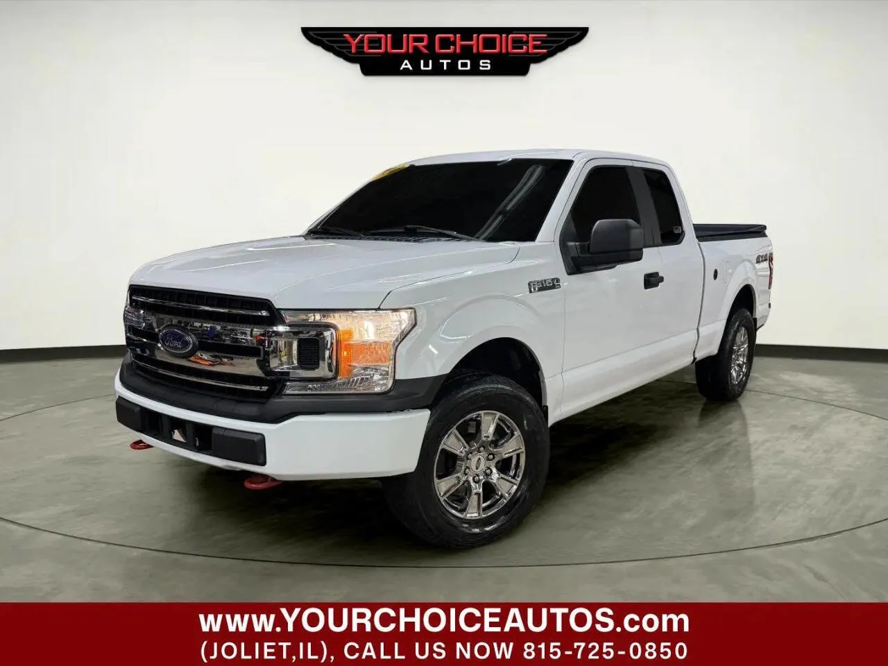 White 2018 Ford F-150 XL 4x4 4dr SuperCab 6.5 ft. SB for sale in Joliet, IL