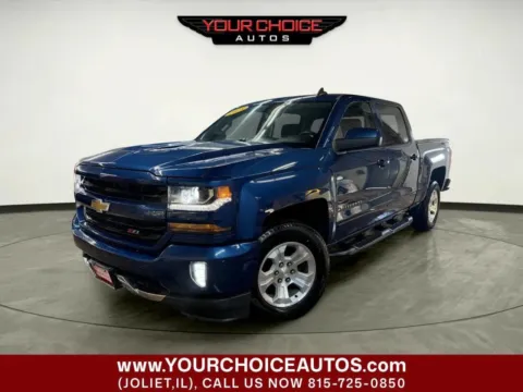 Blue 2018 Chevrolet Silverado 1500 LT for sale in Joliet, IL