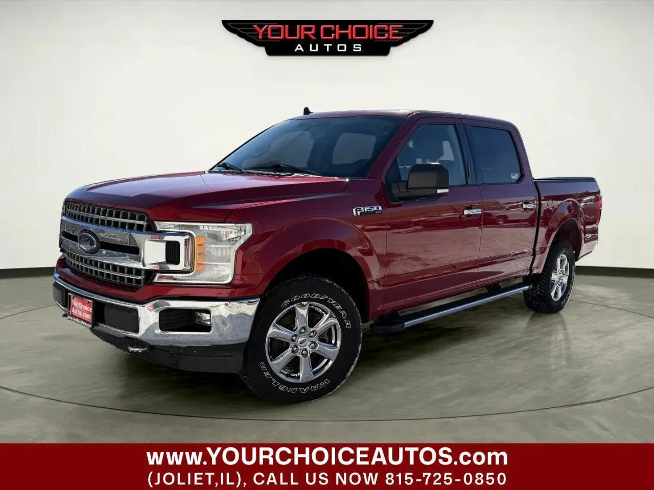Red 2020 Ford F-150 XLT 4x4 4dr SuperCrew 5.5 ft. SB for sale in Joliet, IL