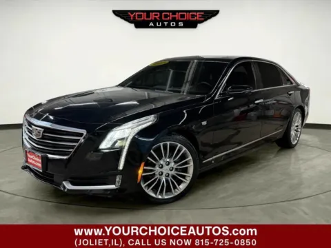 Black 2017 Cadillac CT6 Premium Luxury AWD for sale in Joliet, IL