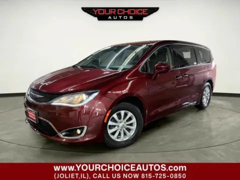 Red 2019 Chrysler Pacifica Touring Plus for sale in Joliet, IL