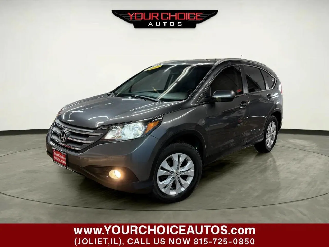 Gray 2013 Honda CR-V EX-L for sale in Joliet, IL