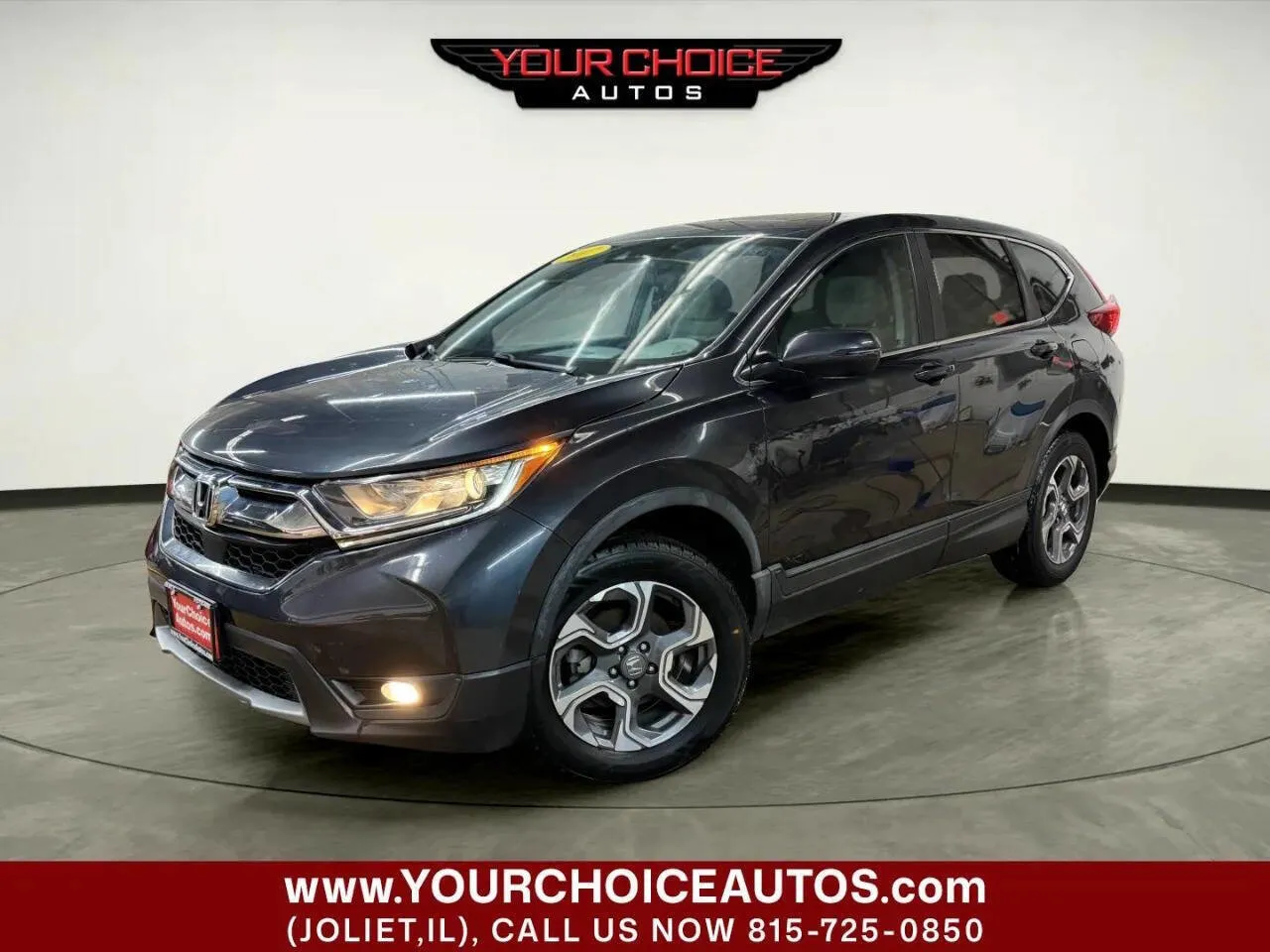 Gray 2017 Honda CR-V EX for sale in Joliet, IL