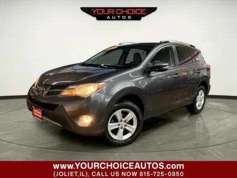 Gray 2013 Toyota RAV4 XLE for sale in Joliet, IL