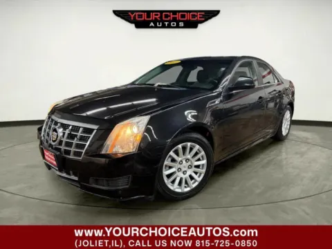 Black 2013 Cadillac CTS Sedan Luxury for sale in Joliet, IL