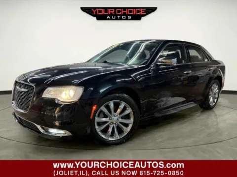 Black 2018 Chrysler 300 Limited for sale in Joliet, IL