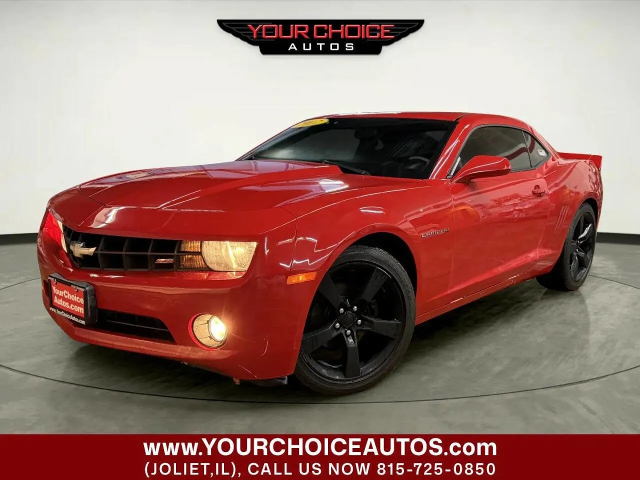 Red 2012 Chevrolet Camaro 1LT for sale in Joliet, IL